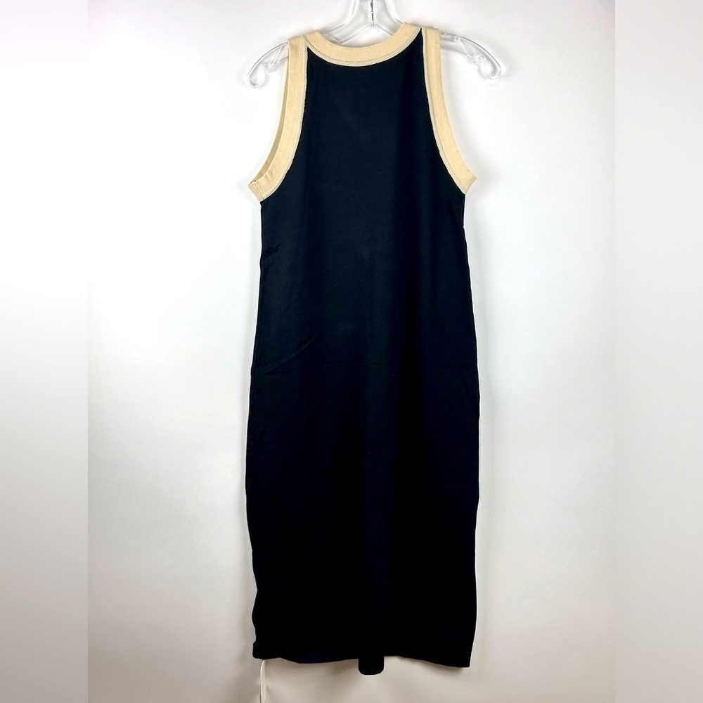 Commense Women's Knitted Monochrome Sleeveless Dress - Picture 6 of 7